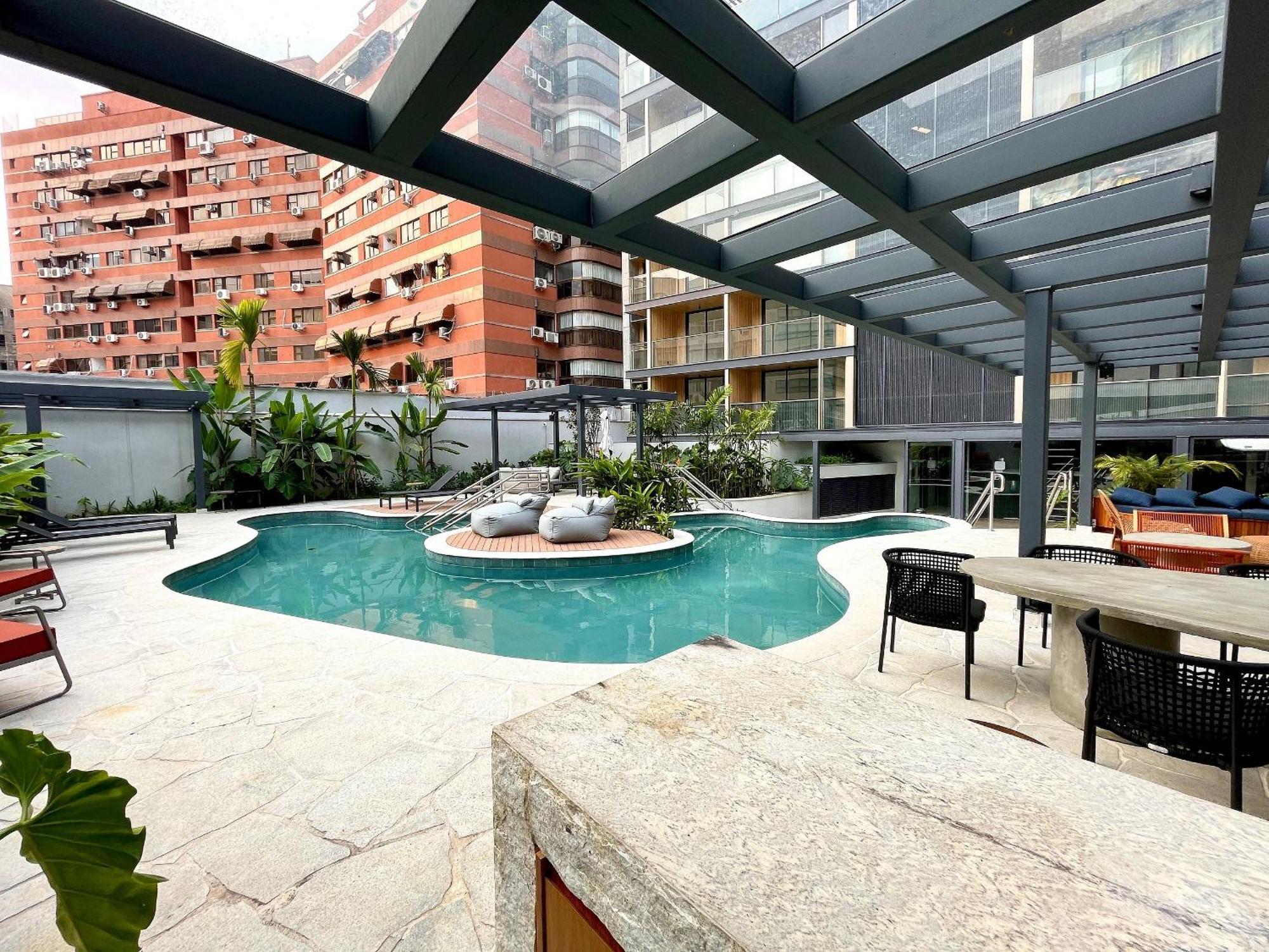 Studio Leblon - Vista Cristo, Piscina E Academia Apartment Rio de Janeiro Exterior photo